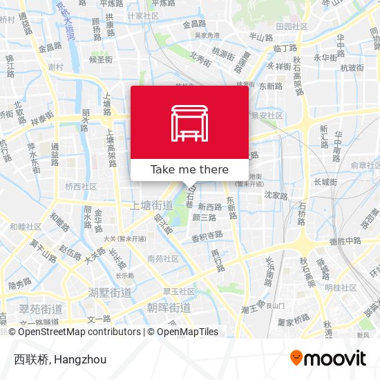 西联桥 map