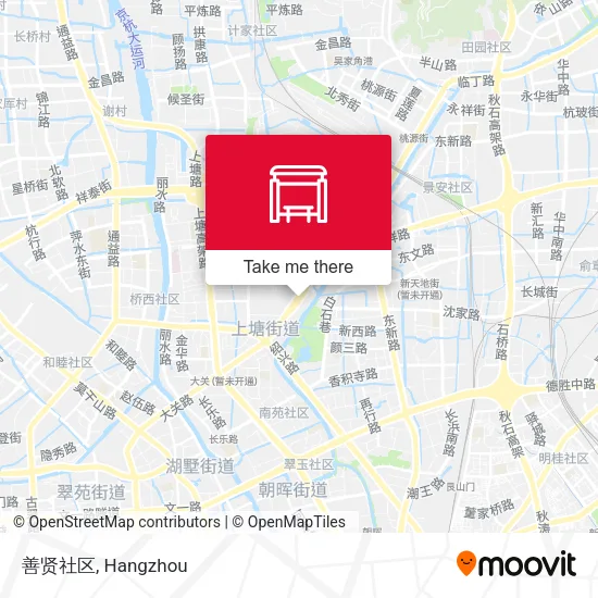 善贤社区 map