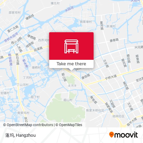 蓬坞 map