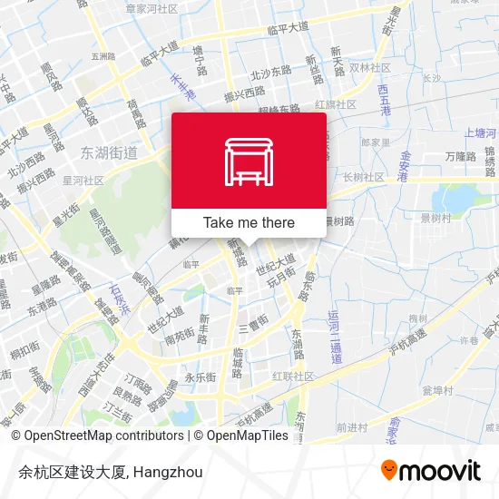 余杭区建设大厦 map