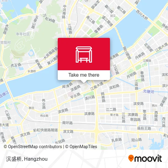 滨盛桥 map