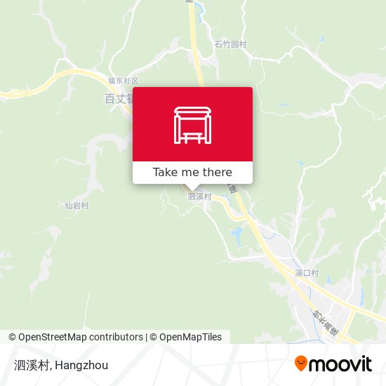泗溪村 map