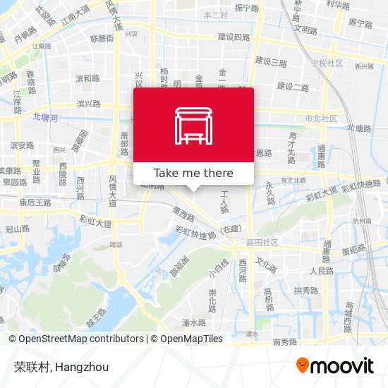 荣联村 map