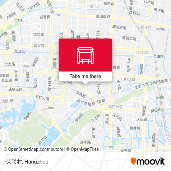 荣联村 map