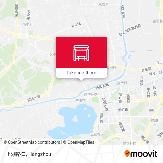 上湖路口 map