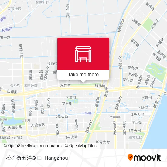 松乔街五洋路口 map