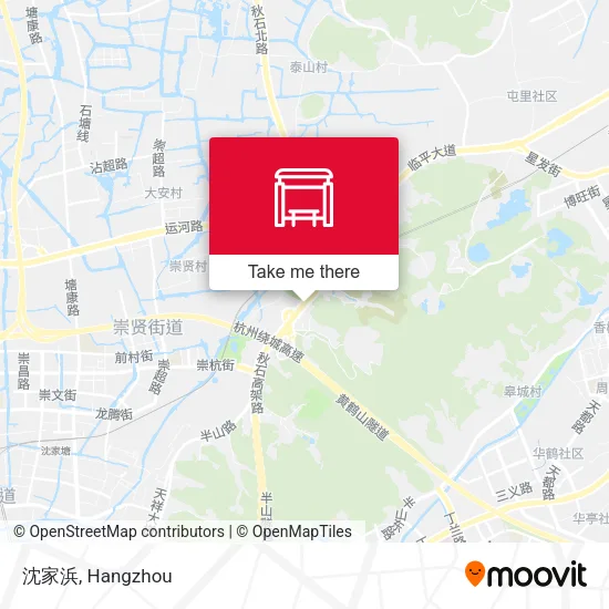 沈家浜 map