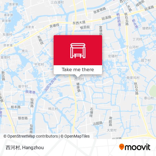 西河村 map