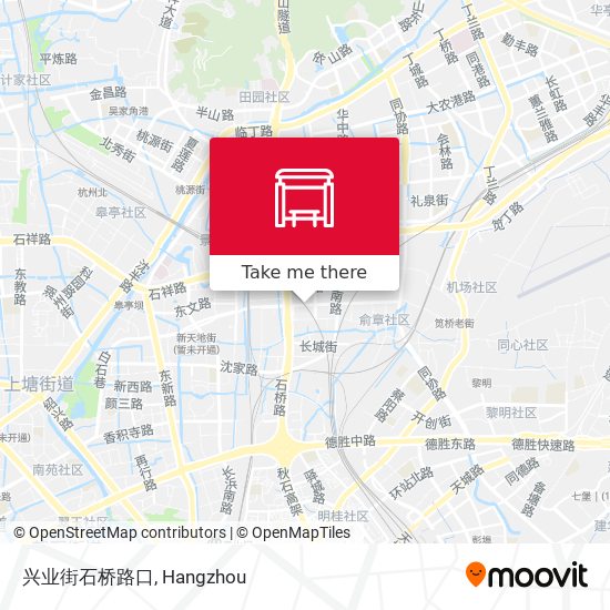兴业街石桥路口 map
