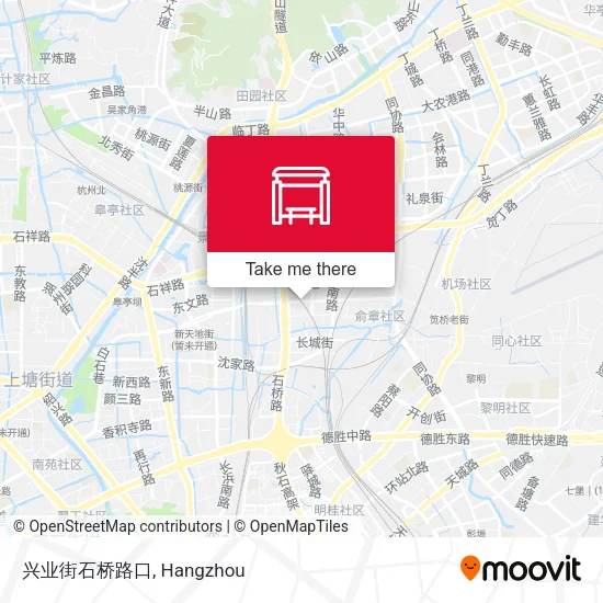 兴业街石桥路口 map