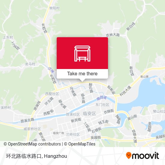 环北路临水路口 map