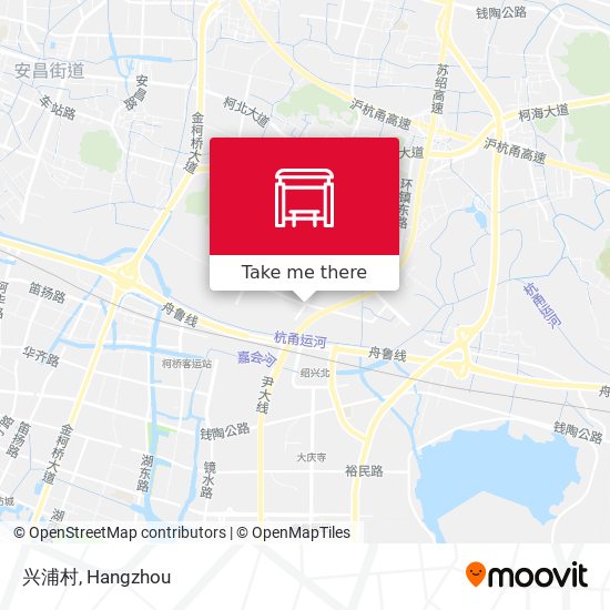 兴浦村 map