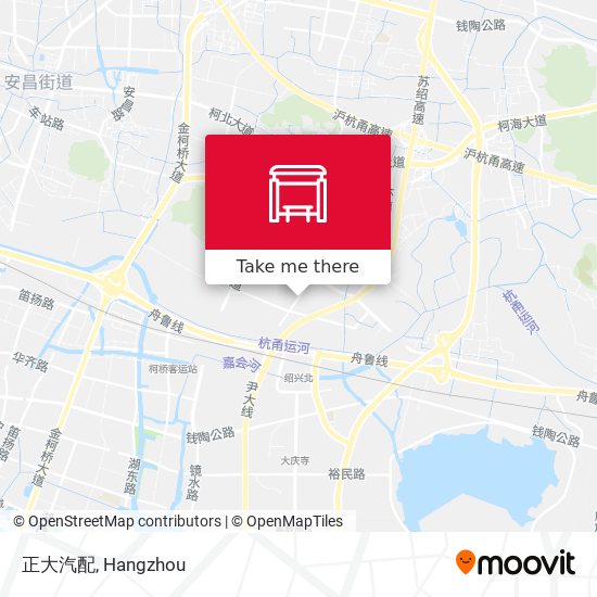 正大汽配 map