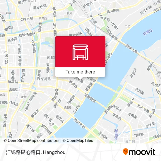 江锦路民心路口 map