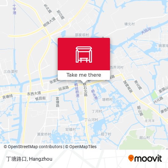 丁塘路口 map