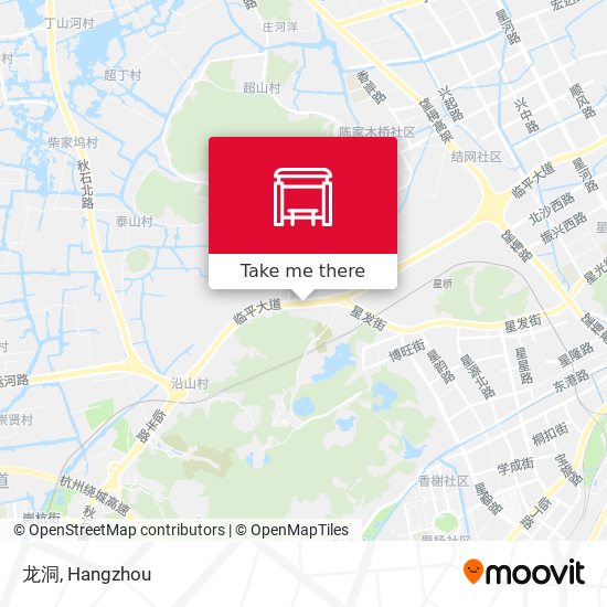 龙洞 map