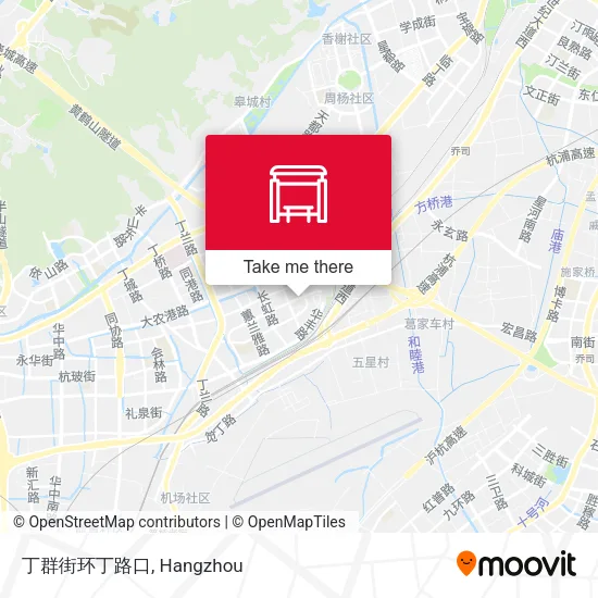 丁群街环丁路口 map