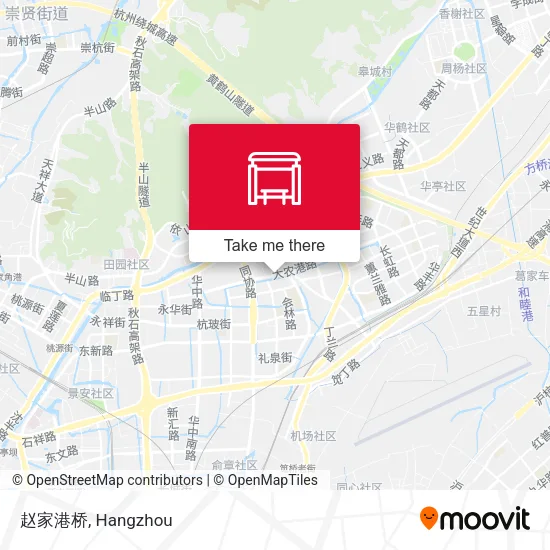 赵家港桥 map