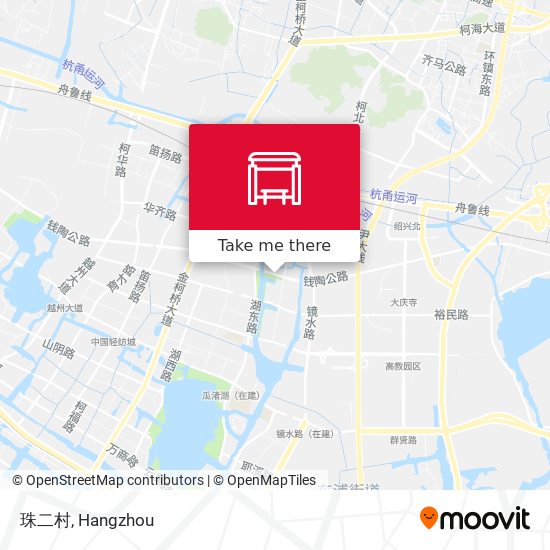 珠二村 map