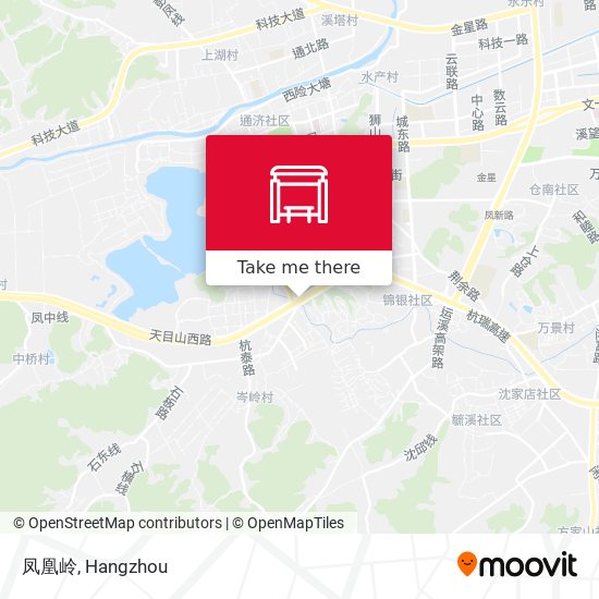 凤凰岭 map