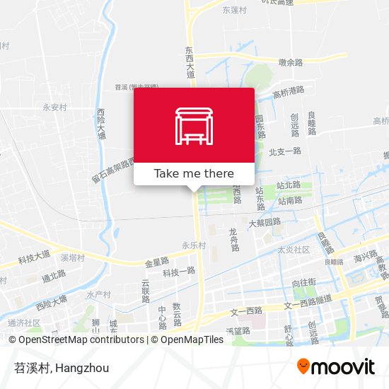 苕溪村 map