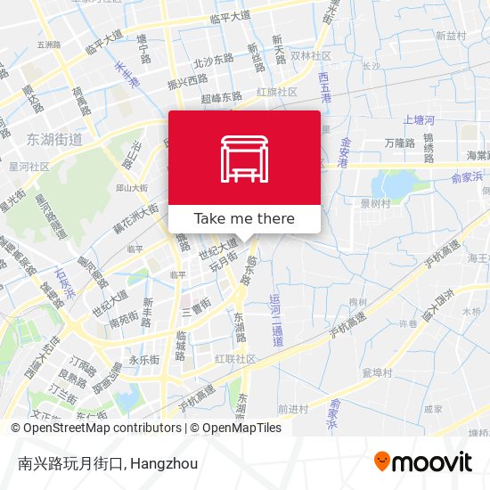 南兴路玩月街口 map