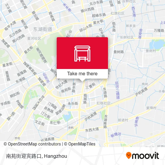 南苑街迎宾路口 map