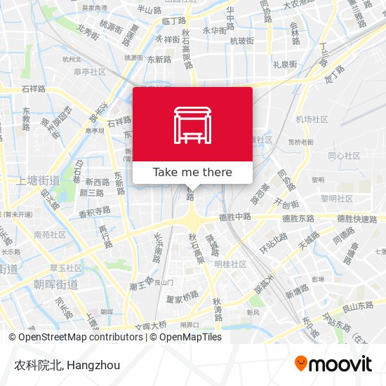 农科院北 map
