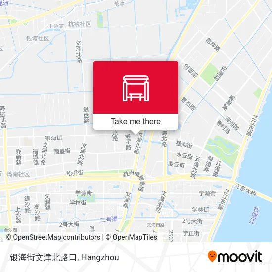 银海街文津北路口 map