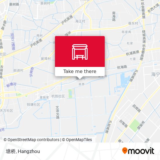 塘桥 map