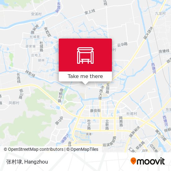 张村埭 map
