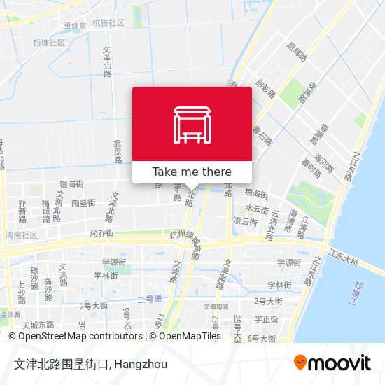 文津北路围垦街口 map