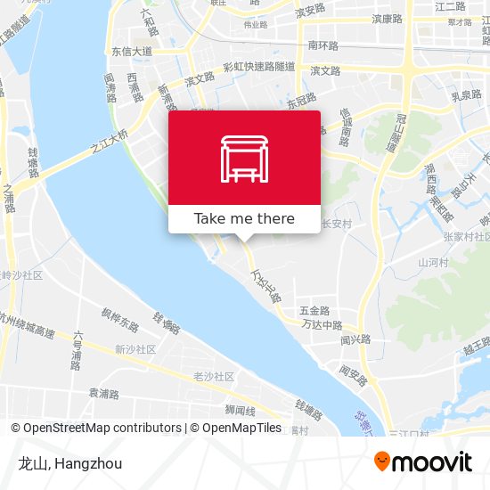 龙山 map