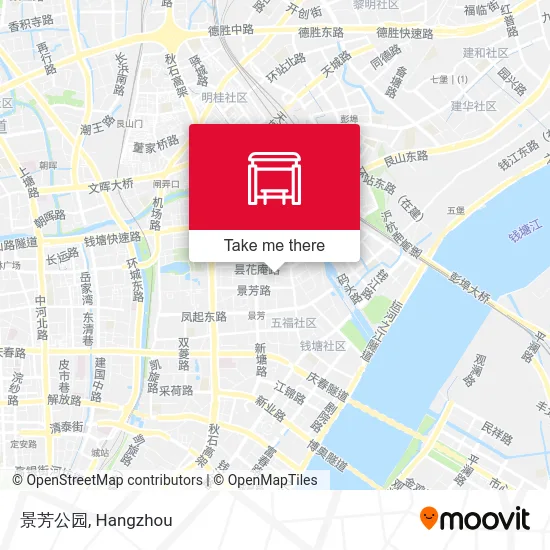 景芳公园 map