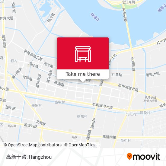 高新十路 map