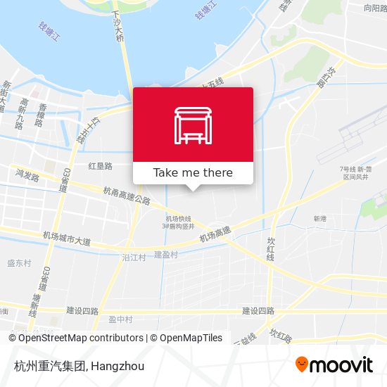 杭州重汽集团 map