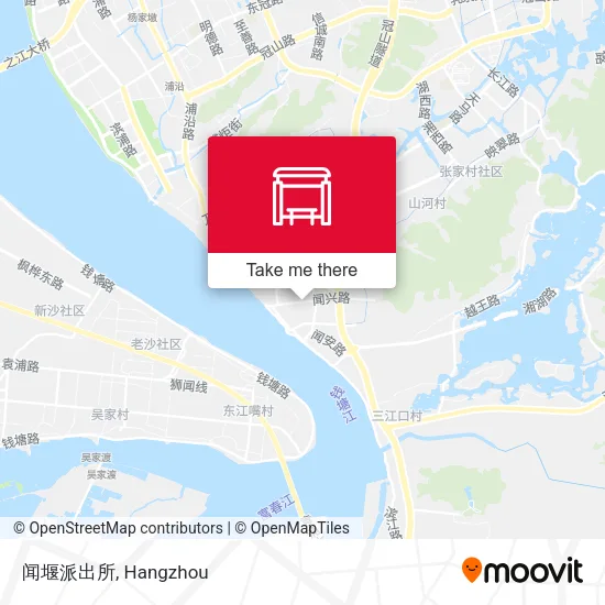 闻堰派出所 map