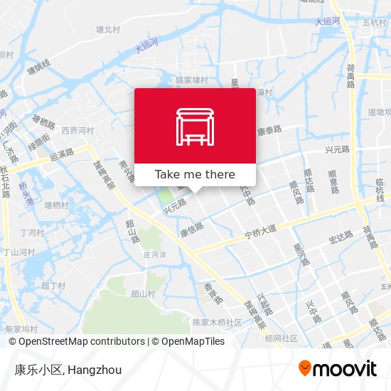 康乐小区 map