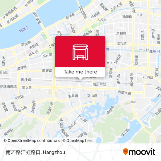 南环路江虹路口 map