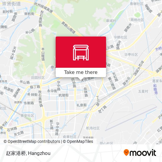 赵家港桥 map