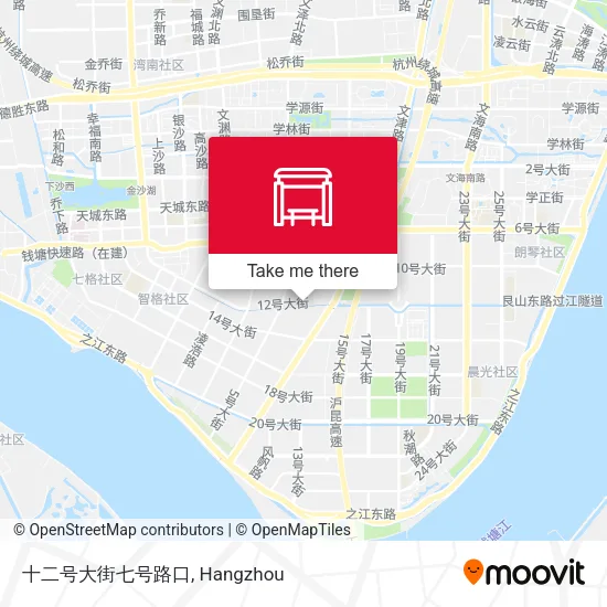 十二号大街七号路口 map