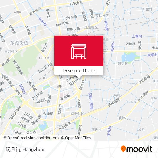 玩月街 map