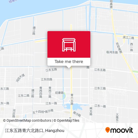 江东五路青六北路口 map