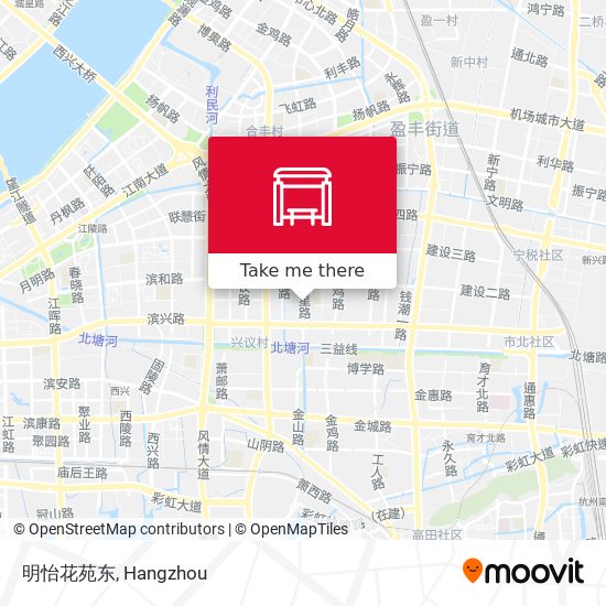 明怡花苑东 map