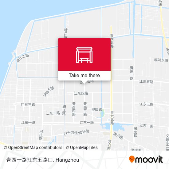 青西一路江东五路口 map