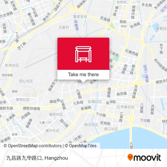 九昌路九华路口 map