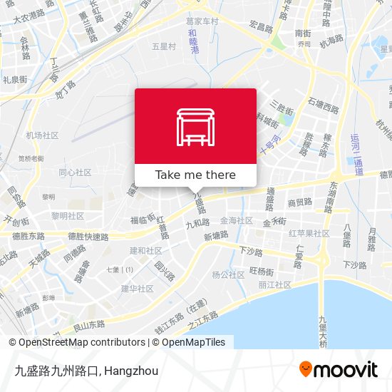 九盛路九州路口 map
