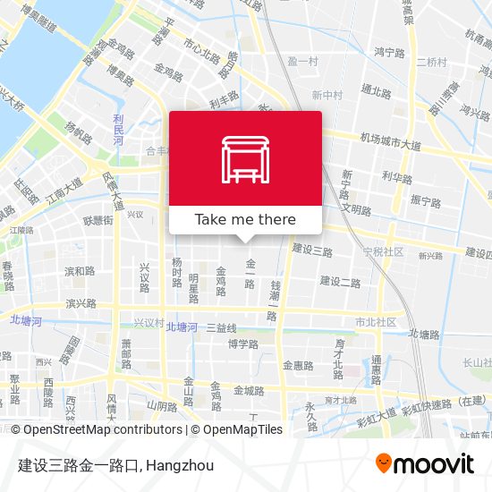 建设三路金一路口 map