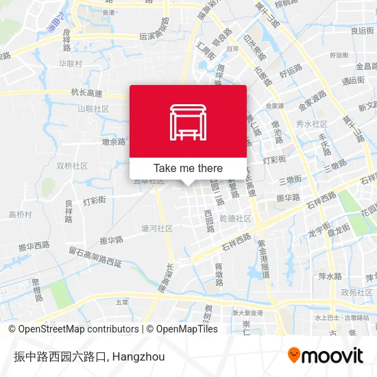 振中路西园六路口 map