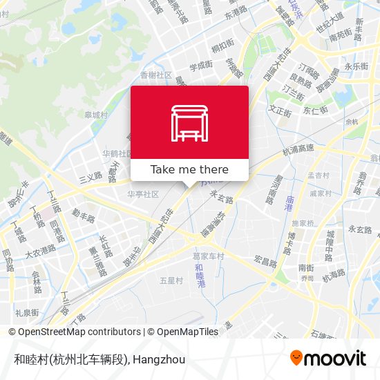 和睦村(杭州北车辆段) map